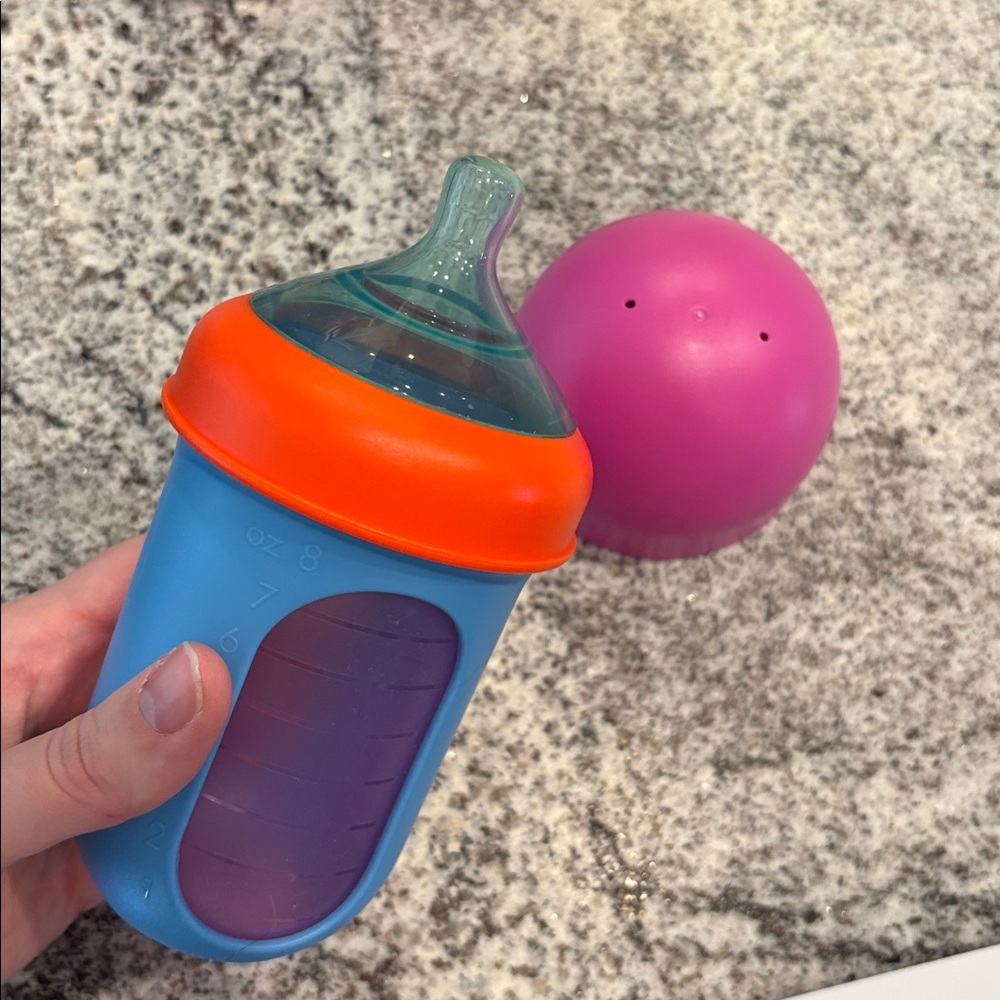 Boon Nursh Bottles - Silicone Baby Bottles Set of 3 - Picture 5 of 7